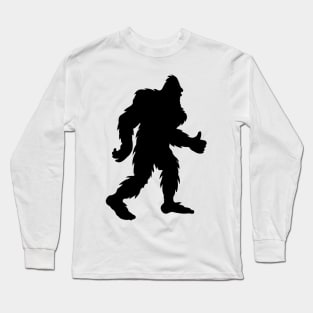 Bigfoot Silhouette Long Sleeve T-Shirt